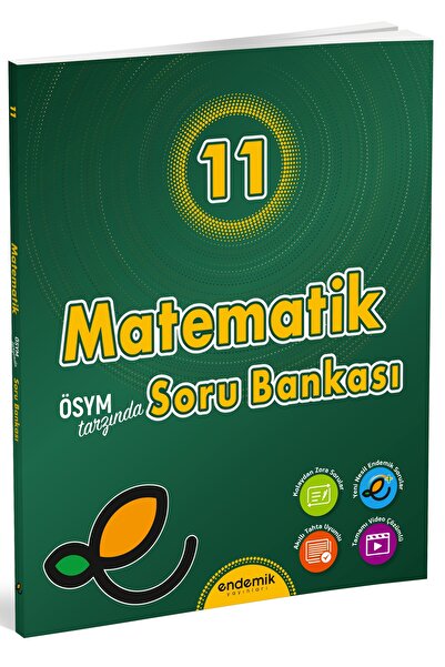 Endemik Yayınları Endemik 2025 11. Sınıf Matematik Soru Bankası