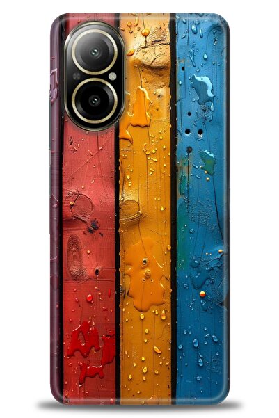 kılıfevreni جراب A+ Plus متوافق مع هاتف Realme 12 Lite 4G + واقي شاشة سيراميك...