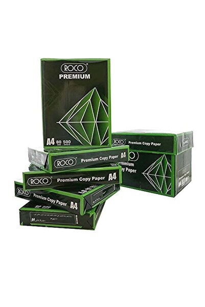 Roco Pack Of 5 A4 Premium Copy Papers Set