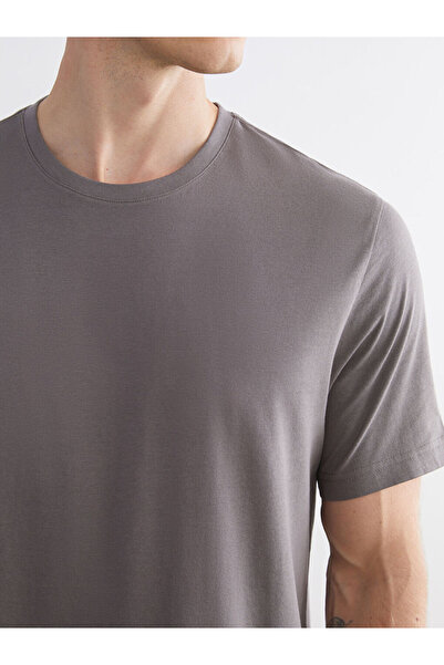 LC Waikiki Sparkling Selections from Shining Store | Crew Neck Combed Cotton Men's T-Shirt