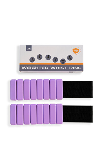 JOINFIT Pro Hand and Ankle Weight Purple 250 Gr X 2 Pieces |   Adjustable Sports and Fitness Equipment