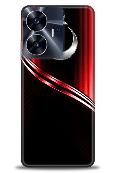 kılıfevreni حافظة A+ Plus متوافقة مع هاتف Realme C55 4G + واقي شاشة سيراميك غ...