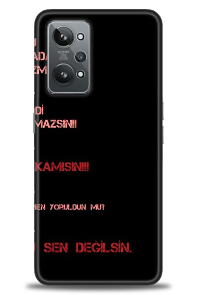 kılıfevreni غطاء متوافق مع هاتف Realme GT2 A+ Plus غطاء HD مطبوع - غطاء من ال...