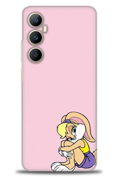 realme حافظة A+ Plus متوافقة مع 4G C65 + واقي شاشة سيراميك غير قابل للكسر - 409