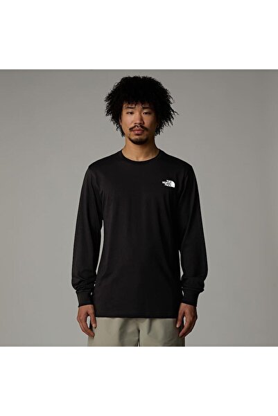 THE NORTH FACE M L/S EASY TEE Black