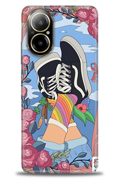 kılıfevreni جراب A+ Plus متوافق مع هاتف Realme 12 Lite 4G + واقي شاشة سيراميك...