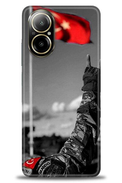 kılıfevreni جراب A+ Plus متوافق مع هاتف Realme 12 Lite 4G + واقي شاشة سيراميك...