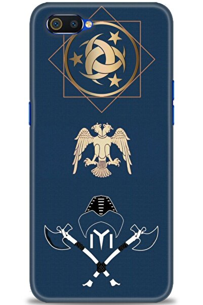 realme حافظة متوافقة مع C2 A+ Plus + واقي شاشة سيراميك غير قابل للكسر - 463