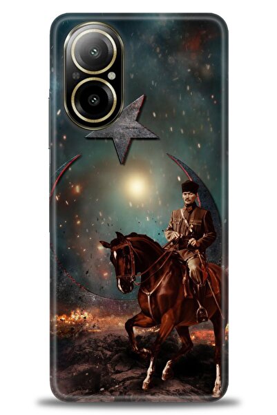 kılıfevreni جراب A+ Plus متوافق مع هاتف Realme 12 Lite 4G + واقي شاشة سيراميك...