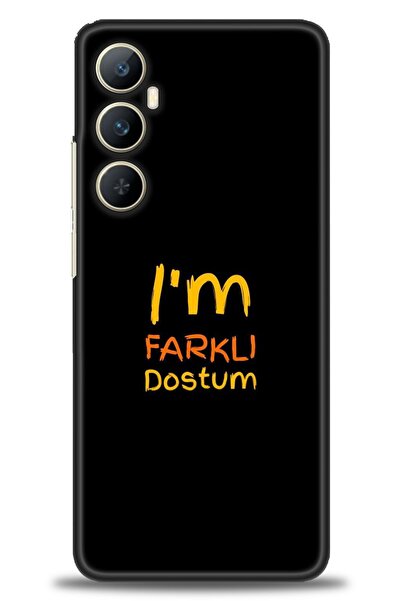 realme حافظة A+ Plus متوافقة مع شبكة الجيل الرابع C65 + واقي شاشة سيراميك غير...