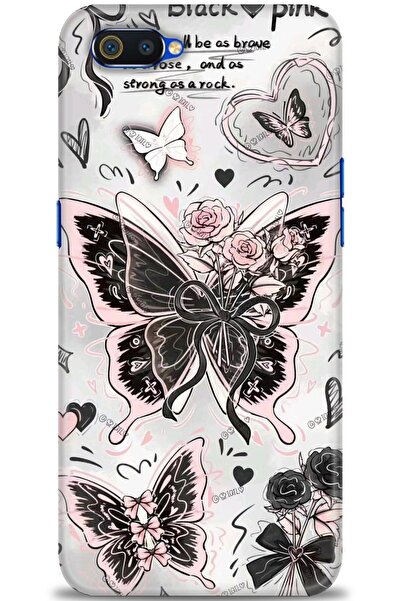 kılıfevreni غطاء متوافق مع هاتف Realme C2 A+ Plus غطاء HD مطبوع - غطاء من الس...