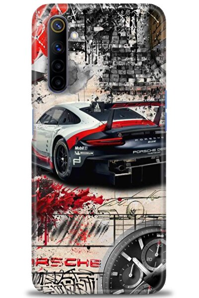 kılıfevreni غطاء متوافق مع هاتف Realme 6 A+ Plus غطاء HD مطبوع - غطاء من السي...