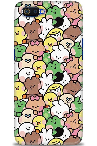 realme C2 Uyumlu A+ Plus Kılıf + SERAMİK KIRILMAZ EKRAN KORUYUCU - 496