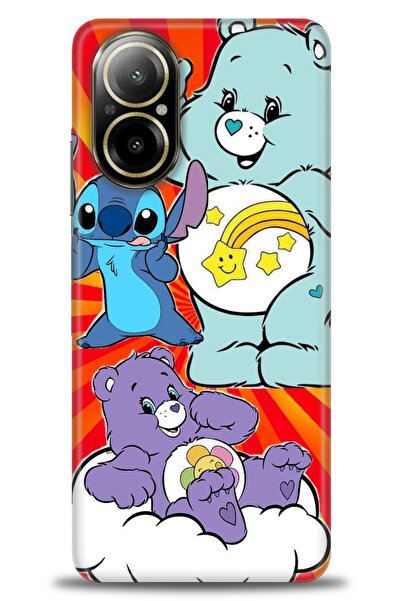 kılıfevreni غطاء حماية متوافق مع هاتف Realme 12 Lite 4G A+ Plus HD مطبوع - غط...