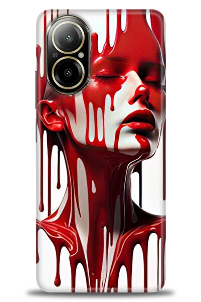 kılıfevreni جراب A+ Plus متوافق مع هاتف Realme 12 Lite 4G + واقي شاشة سيراميك...