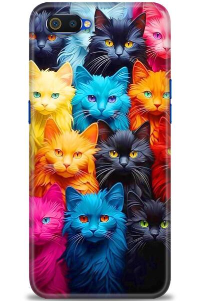 kılıfevreni غطاء A+ Plus متوافق مع هاتف Realme C2 HD مطبوع - غطاء سيليكون مصم...