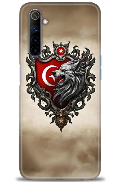 kılıfevreni غطاء حماية متوافق مع هاتف Realme 6 A+ Plus HD مطبوع - غطاء سيليكو...