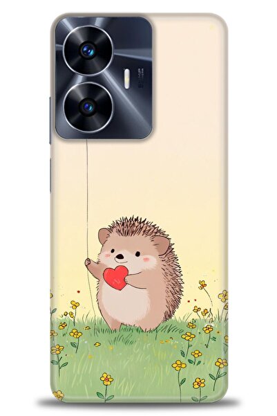 kılıfevreni جراب A+ Plus متوافق مع هاتف Realme C55 4G + واقي شاشة سيراميك غير...