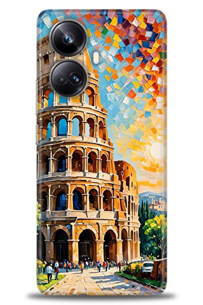 realme حافظة متوافقة مع 10 Pro Plus A+ Plus + واقي شاشة سيراميك غير قابل للكس...