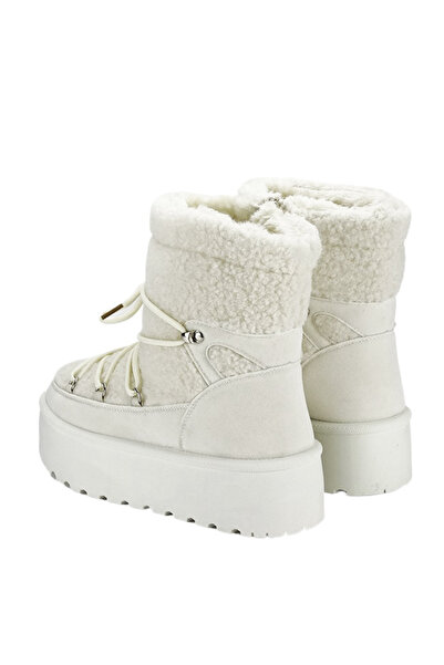 SOFILINE Λευκές γούνινες μπότες LT33-18 115
