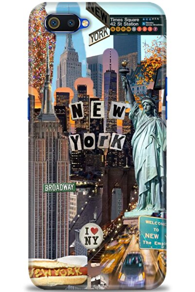 realme حافظة متوافقة مع C2 A+ Plus + واقي شاشة سيراميك غير قابل للكسر - 265