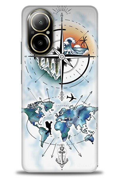 kılıfevreni جراب A+ Plus متوافق مع هاتف Realme 12 Lite 4G + واقي شاشة سيراميك...