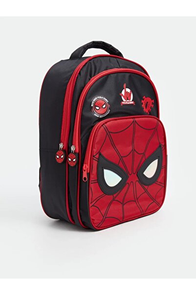 LC Waikiki LCW AKSESUARI Crni Spider-Man Štampano Škola za dečake Torba