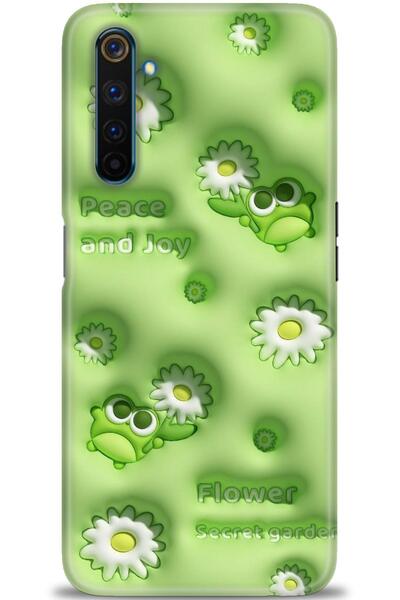 realme حافظة A+ Plus متوافقة مع 6 Pro + واقي شاشة سيراميك غير قابل للكسر - 116