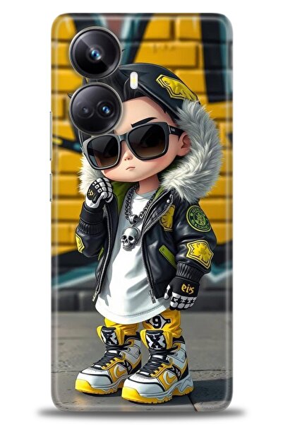 realme حافظة متوافقة مع 10 Pro Plus A+ Plus + واقي شاشة سيراميك غير قابل للكس...