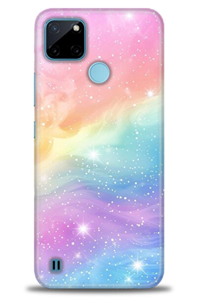 realme حافظة متوافقة مع A+ Plus + واقي شاشة من السيراميك غير قابل للكسر - 422