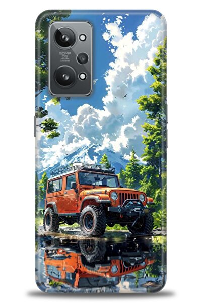 realme GT2 Uyumlu A+ Plus Kılıf + SERAMİK KIRILMAZ EKRAN KORUYUCU - 107