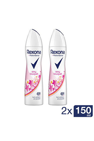 Rexona Packet x2 Deodorant antiperspirant spray Sexy Bouque, 150 ml
