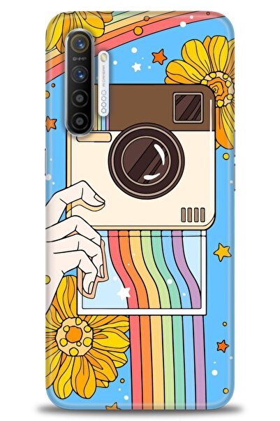 kılıfevreni حافظة A+ Plus متوافقة مع هاتف Realme XT + واقي شاشة سيراميك غير ق...