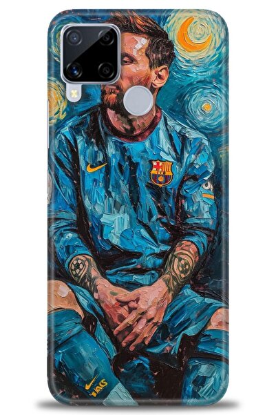 kılıfevreni غطاء متوافق مع هاتف Realme C15 A+ Plus HD مطبوع - غطاء من السيليك...