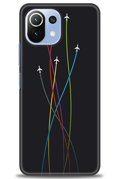 kılıfevreni غطاء متوافق مع هاتف Xiaomi Mi 11 Lite A+ Plus غطاء HD مطبوع - غطا...