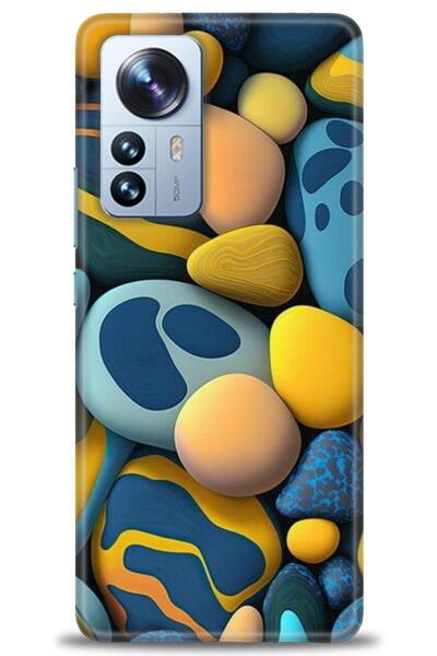 kılıfevreni حافظة متوافقة مع هاتف Xiaomi Mi 12 Pro + واقي شاشة من السيراميك غ...