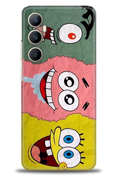 realme حافظة A+ Plus متوافقة مع شبكة الجيل الرابع C65 + واقي شاشة من السيرامي...