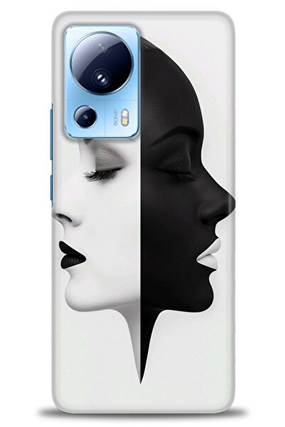 kılıfevreni غطاء متوافق مع هاتف Xiaomi Mi 13 Lite A+ Plus غطاء HD مطبوع - غطا...