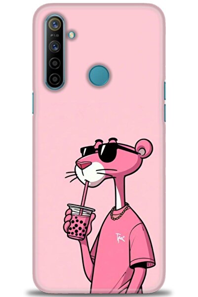 realme حافظة متوافقة مع 6i A+ Plus + واقي شاشة من السيراميك غير قابل للكسر - 402