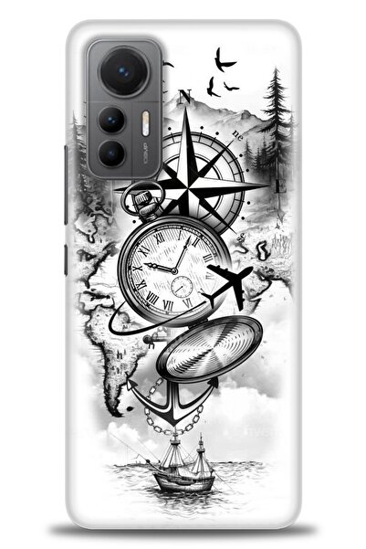 kılıfevreni غطاء متوافق مع هاتف Xiaomi Mi 12 Lite A+ Plus HD مطبوع - غطاء من ...