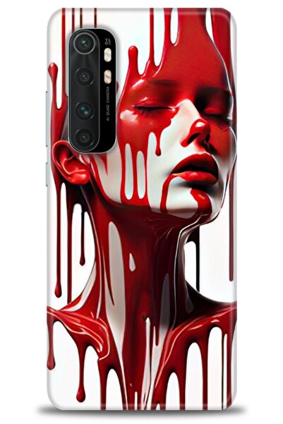 kılıfevreni غطاء متوافق مع هاتف Xiaomi Mi Note 10 Lite A+ Plus HD مطبوع - غطا...