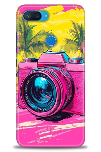 kılıfevreni غطاء متوافق مع هاتف Xiaomi Mi 8 Lite A+ Plus HD مطبوع - غطاء من ا...