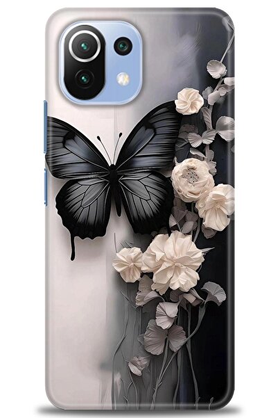 kılıfevreni غطاء متوافق مع هاتف Xiaomi Mi 11 Lite A+ Plus غطاء HD مطبوع - غطا...