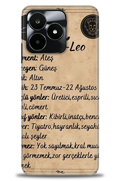 kılıfevreni غطاء متوافق مع هاتف Realme C53 A+ Plus غطاء HD مطبوع - غطاء من ال...