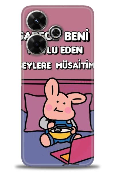 kılıfevreni جراب متوافق مع هاتف Xiaomi Redmi 13 4G A+ Plus + واقي شاشة سيرامي...