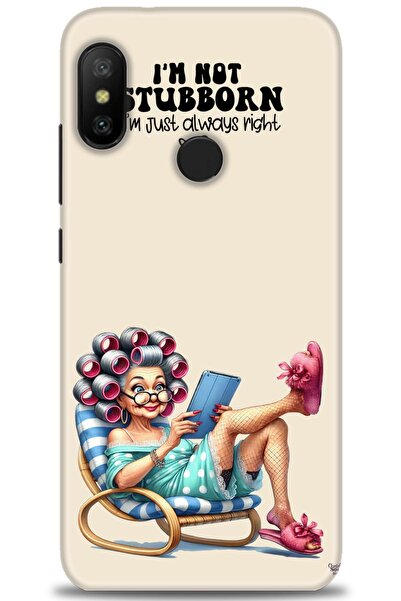 kılıfevreni غطاء متوافق مع هاتف Xiaomi Mi A2 Lite A+ Plus HD مطبوع - غطاء من ...