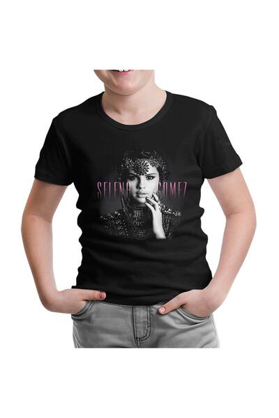 Lord T-Shirt سيلينا غوميز - تي شيرت أسود للأطفال من ستارز دانس