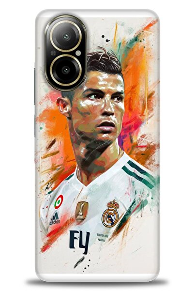 realme حافظة A+ Plus متوافقة مع 12 Lite 4G + واقي شاشة سيراميك غير قابل للكسر...