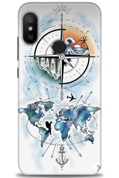 kılıfevreni غطاء متوافق مع هاتف Xiaomi Mi A2 Lite A+ Plus HD مطبوع - غطاء من ...