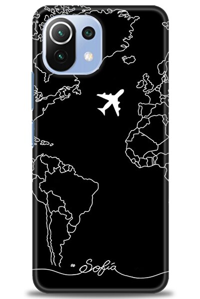 kılıfevreni غطاء متوافق مع هاتف Xiaomi Mi 11 Lite A+ Plus غطاء HD مطبوع - غطا...